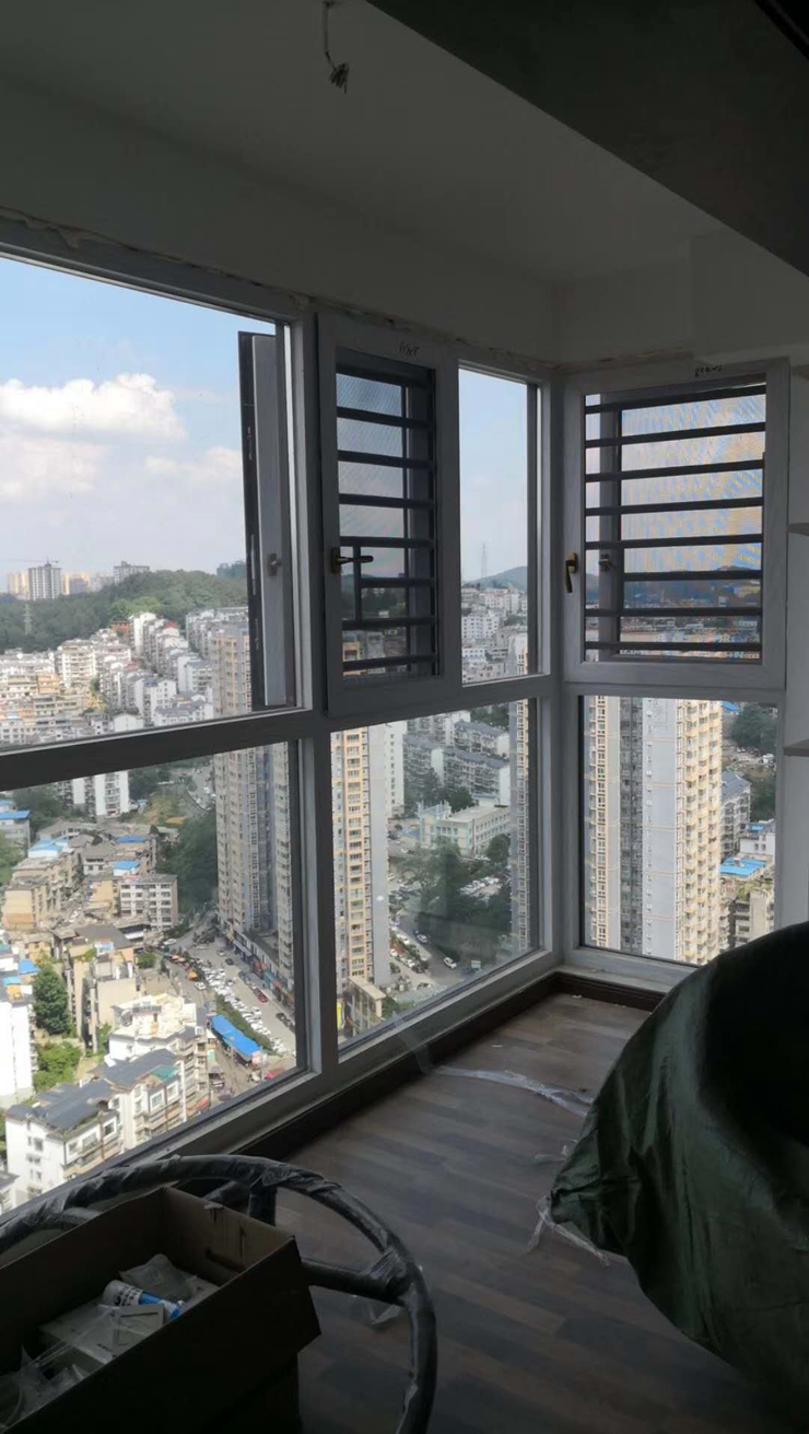 金狮小区纱窗一体窗